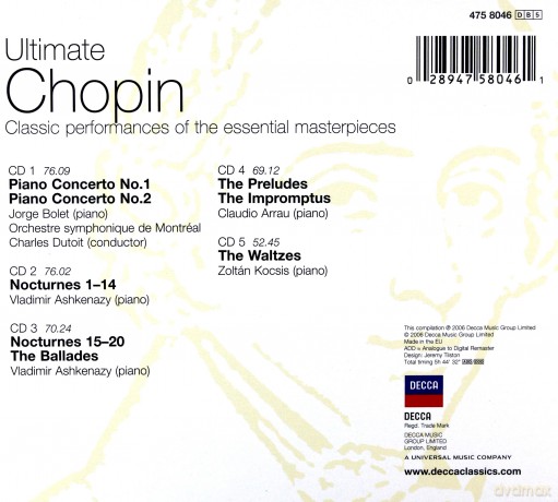 Ultimate Chopin [5CD]