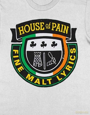 House Of Pain: Unisex T-Shirt: Fine Malt (White) (Small)