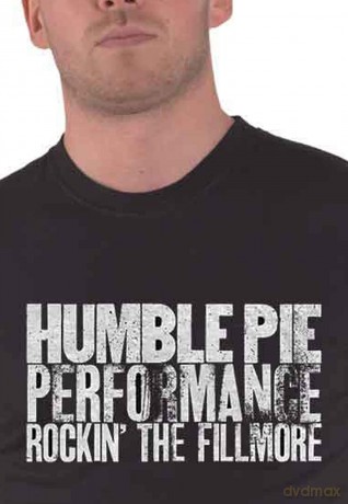 Humble Pie: Unisex T-Shirt: Rockin The Fillmore (Black) (Medium)