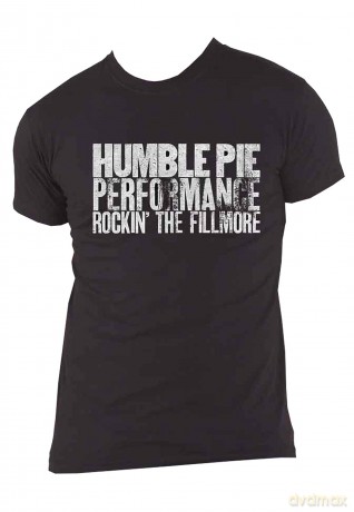 Humble Pie: Unisex T-Shirt: Rockin The Fillmore (Black) (Medium)
