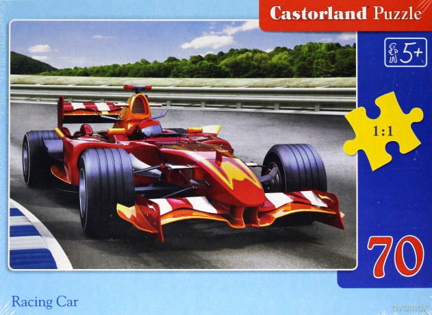 CASTOR 70 EL.Wyścig samochodowy [PUZZLE]