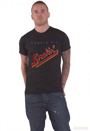 Humble Pie: Unisex T-Shirt: Smokin' Vintage (Black) (Medium)