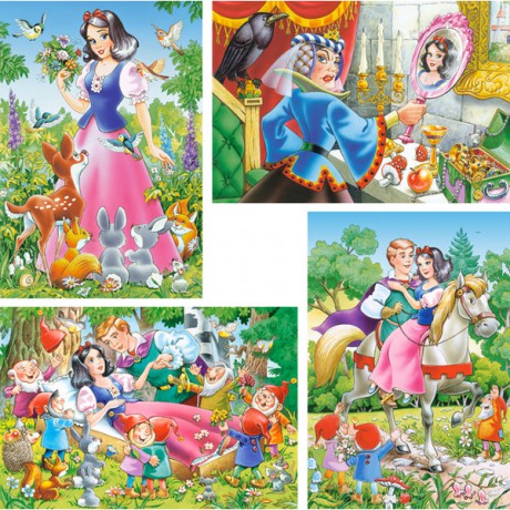 CASTOR 820 EL. Królewna Śwnieżka [PUZZLE]