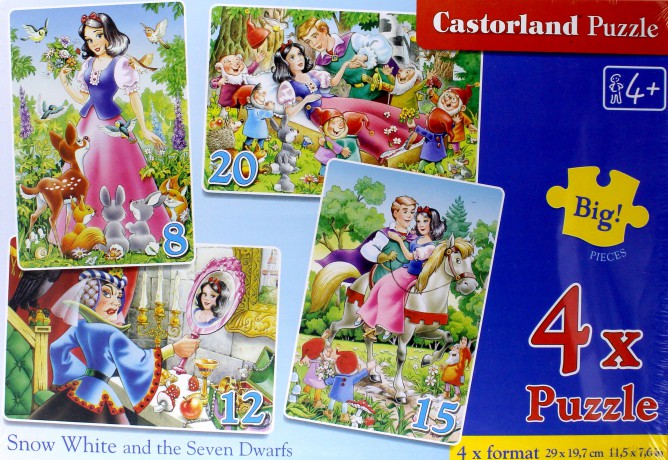 CASTOR 820 EL. Królewna Śwnieżka [PUZZLE]
