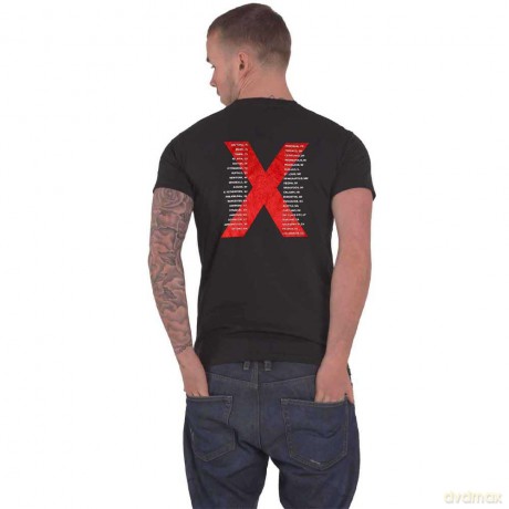 Inxs: INXS Unisex T-Shirt: US Tour (Black) (Back Print) (Medium)