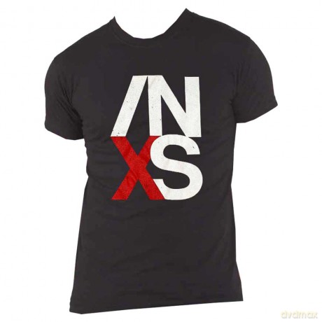 Inxs: INXS Unisex T-Shirt: US Tour (Black) (Back Print) (X-Large)