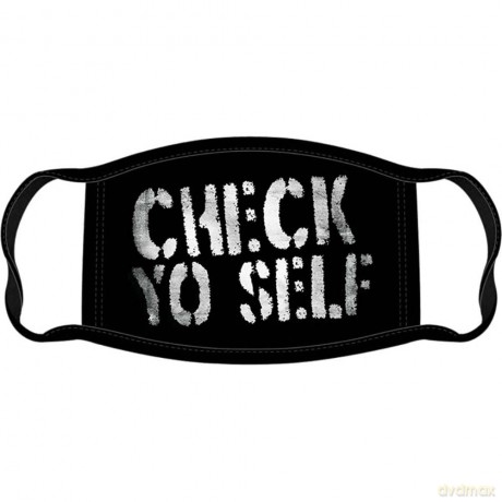 Ice Cube: Face Mask: Check Yo Self (Black)