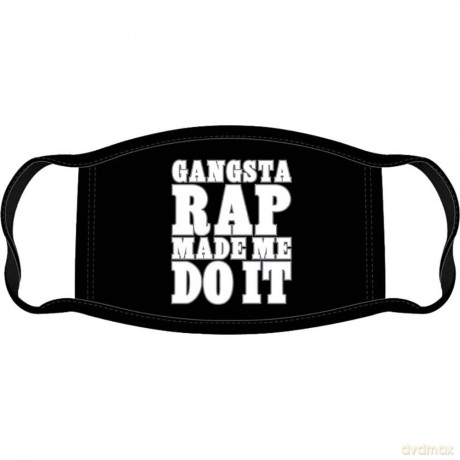Ice Cube: Face Mask: Gangsta Rap (Black)
