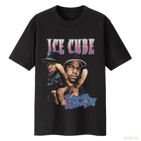 Ice Cube: Unisex T-Shirt: Today Was A Good Day (Black) (Large)