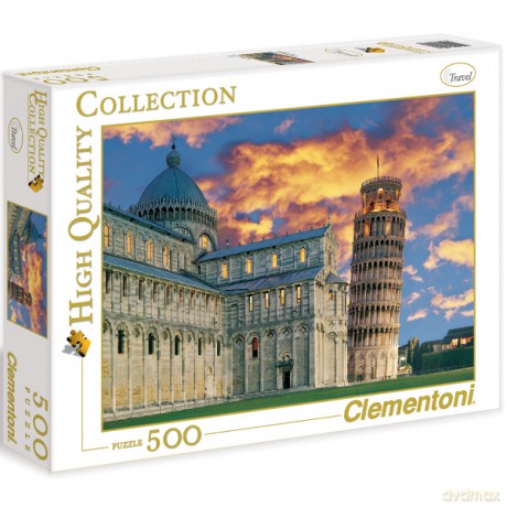 CLEMENTONI 500 el. Krzywa Wieża w Pizie [PUZZLE]