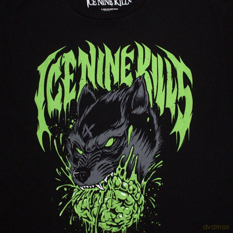 Ice Nine Kills: Ladies Crop Top: Wolf (Black) (Small)