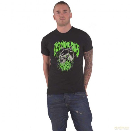 Ice Nine Kills: Unisex T-Shirt: Wolf (Black) (Medium)