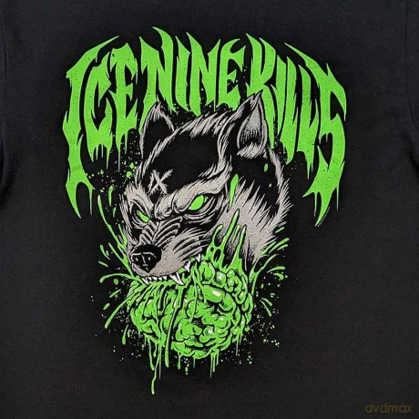 Ice Nine Kills: Unisex T-Shirt: Wolf (Black) (Medium)