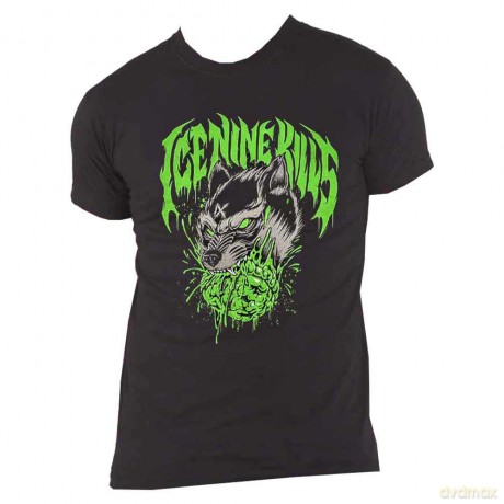 Ice Nine Kills: Unisex T-Shirt: Wolf (Black) (XX-Large)