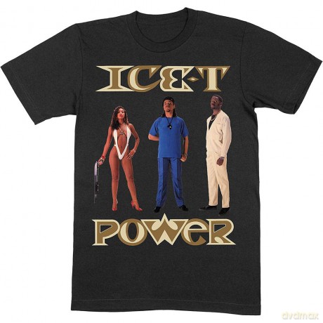 Ice-T: Unisex T-Shirt: Power (Black) (Small)
