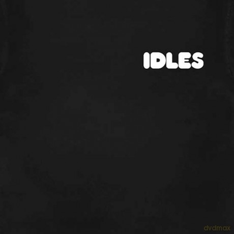 Idles: Unisex T-Shirt: Cartoon Flower (Black) (Back Print) (Small)