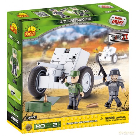 COBI Armia niemiecka armata PAK 36 [KLOCKI]