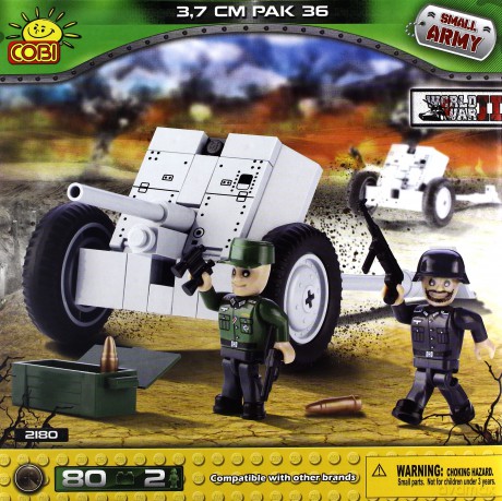 COBI Armia niemiecka armata PAK 36 [KLOCKI]