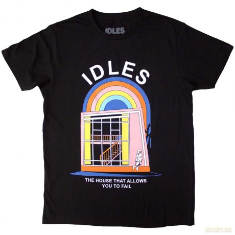 Idles: Unisex T-Shirt: The House (Black) (Medium)