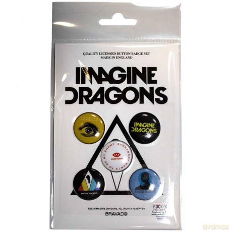 Imagine Dragons: Button Badge Pack: Enemy