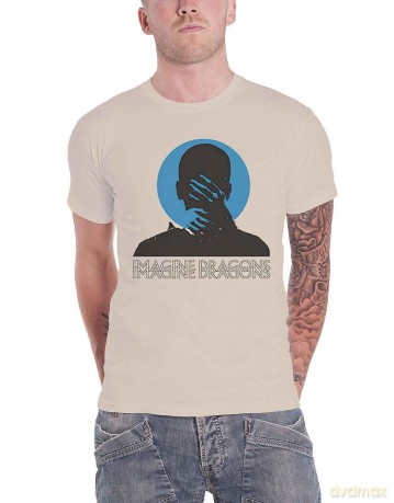 Imagine Dragons: Unisex T-Shirt: Follow You (Natural) (Back Print) (Medium)