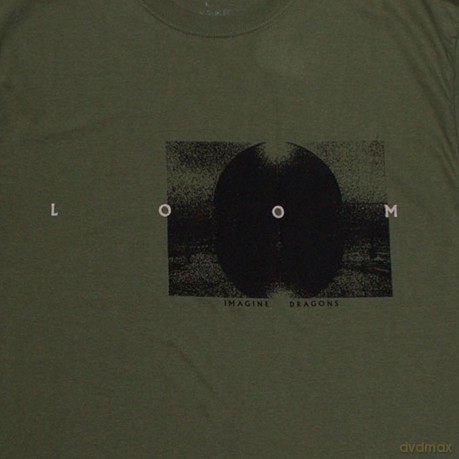 Imagine Dragons: Unisex T-Shirt: Loom Dark Circle (Green) (Small)