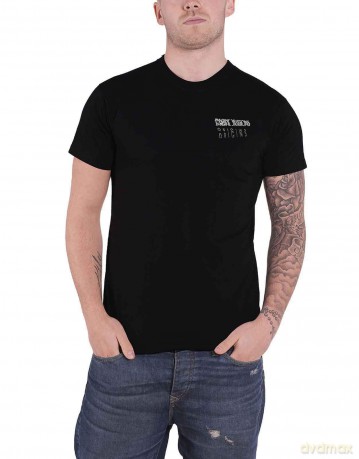 Imagine Dragons: Unisex T-Shirt: Original Circle Glitch (Black) (Back Print) (Small)
