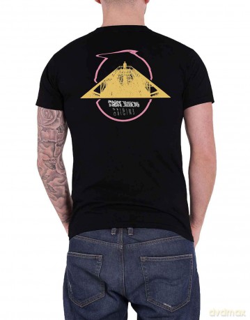 Imagine Dragons: Unisex T-Shirt: Original Circle Glitch (Black) (Back Print) (Small)