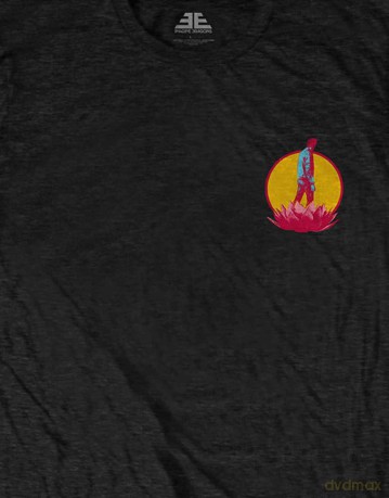 Imagine Dragons: Unisex T-Shirt: Origins Lotus (Black) (Back Print) (Medium)