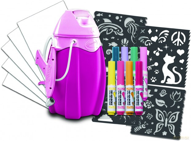 CRAYOLA Marker Airbrush dla dziewczynek [ZABAWKA]