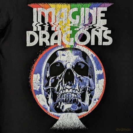Imagine Dragons: Unisex T-Shirt: Skull (Black) (Small)