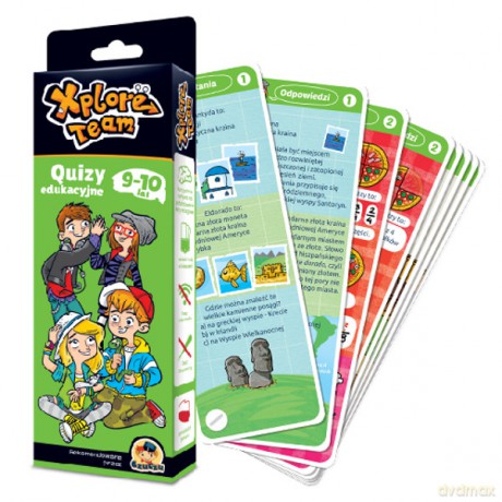 CZUCZU Explore Quizy edukacyjne 9-10 lat [GRA]