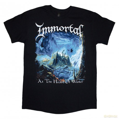 Immortal: Unisex T-Shirt: At The Heart Of Winter (Black) (Back Print) (Small)