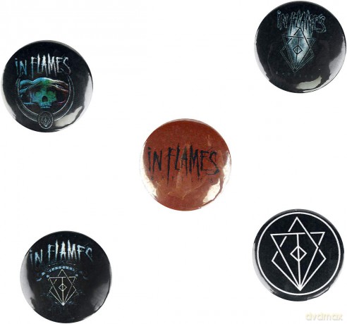 In Flames: Button Badge Pack: Battles