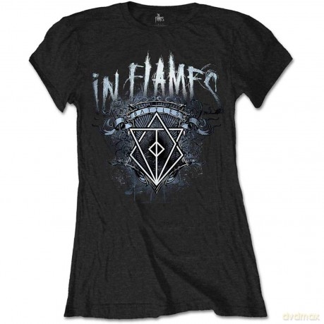In Flames: Ladies Tee: Battles Crest (XX-Large)