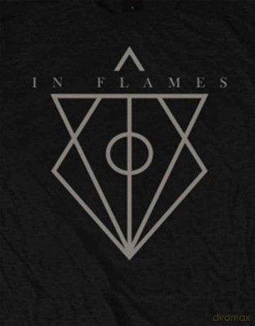 In Flames: Men's Tee: Jester head (Medium)