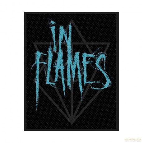In Flames: Standard Patch: Scratched Logo