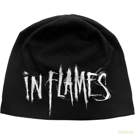 In Flames: Unisex Beanie Hat: Logo (Black)