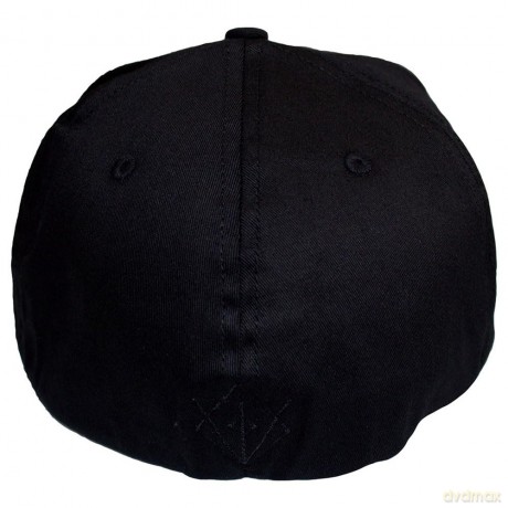 In Flames: Unisex Snapback Cap: Black Logo (Black) (Back Print)