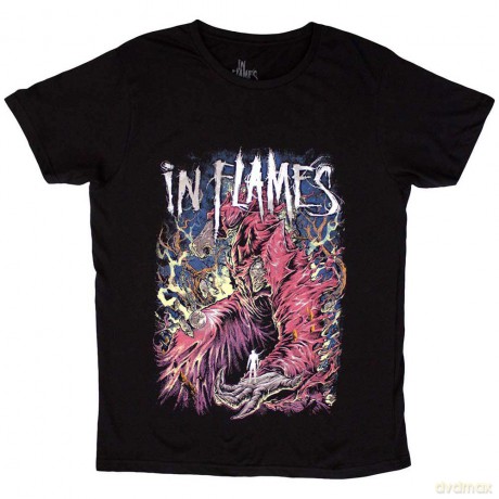 In Flames: Unisex T-Shirt: Nothing But Pain (Black) (Small)