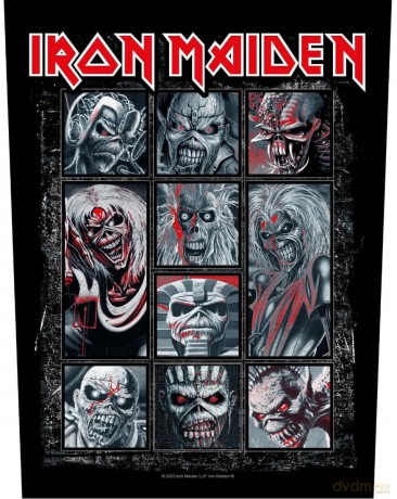 Iron Maiden: Back Patch: 10 Eddies