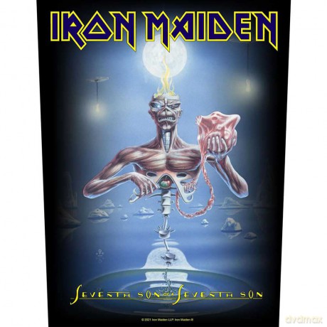Iron Maiden: Back Patch: Seventh Son