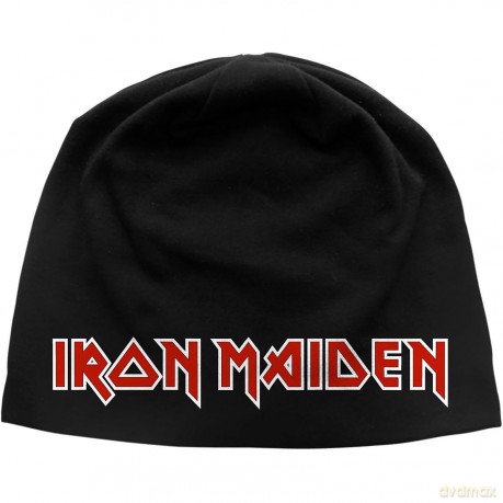 Iron Maiden: Beanie Hat: Logo (Discharge Print)