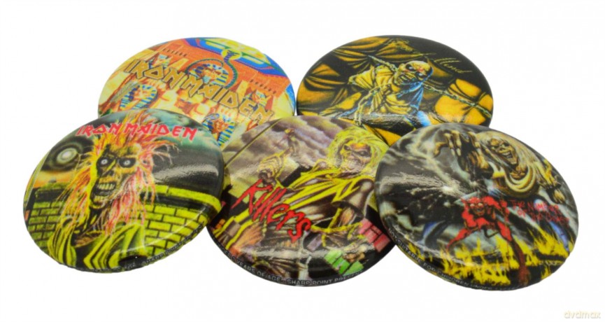 Iron Maiden: Button Badge Pack: Early Albums