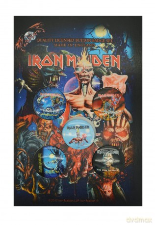 Iron Maiden: Button Badge Pack: Later Albums