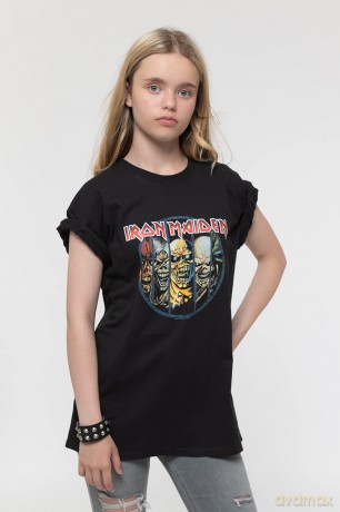 Iron Maiden: Kids T-Shirt: Evolution (Black) (11-12 Years)