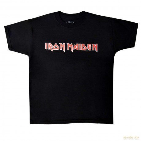Iron Maiden: Kids T-Shirt: Logo (Black) (12-13 Years)