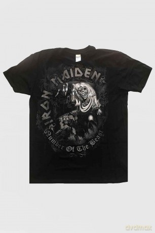 Iron Maiden: Kids T-Shirt: Number Of The Beast (Black) (11-12 Years)