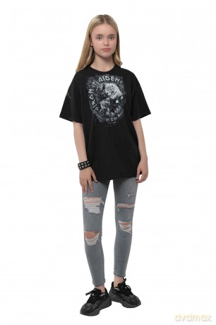 Iron Maiden: Kids T-Shirt: Number Of The Beast (Black) (9-10 Years)