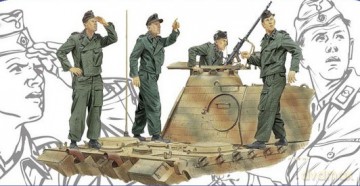 DRAGON Achtung Jabo! Panzer Crew [ZABAWKA]